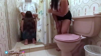 Nurse finds doctor fucking patient in hospital bathroom / PART 1 / NicoleLondrawer / Chiquicandy